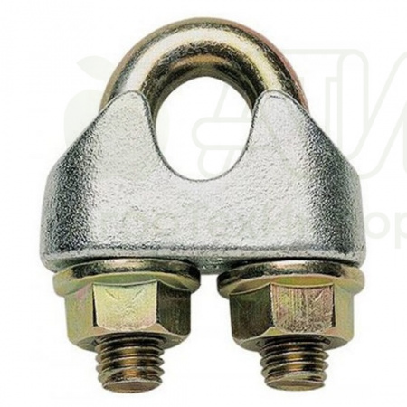 Зажим канатный DIN 1142 8,0 мм