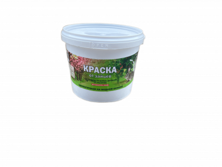 Краска от зайцев для защиты плодовых деревьев
