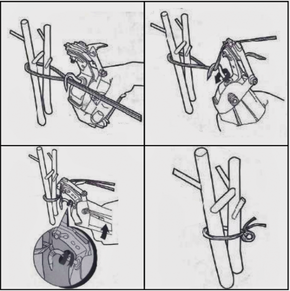 Садовые ножницы GL 231 с функцией подвязчика Садовые ножницы GL 231 с функцией подвязчика